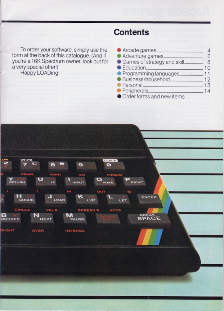 ZX Spectrum Software Catalogue June 1983