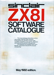 ZX81 Software Catalogue May 1982