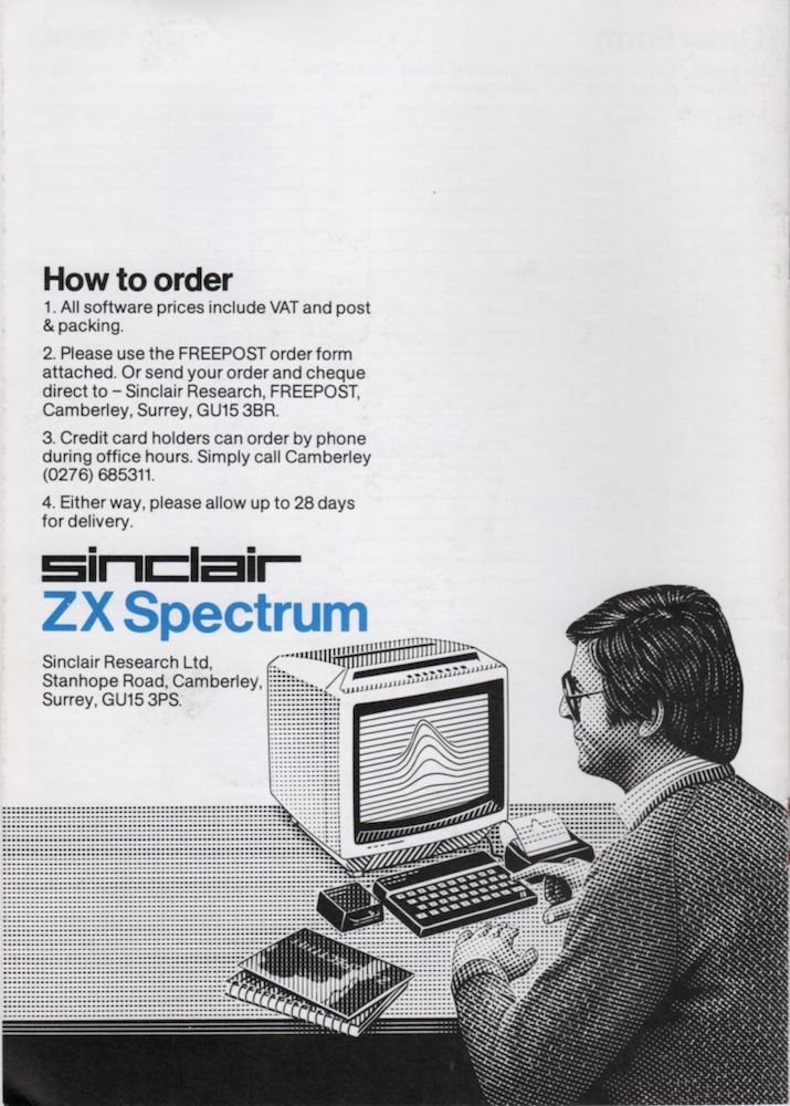 ZX Spectrum Software Catalogue September 1982