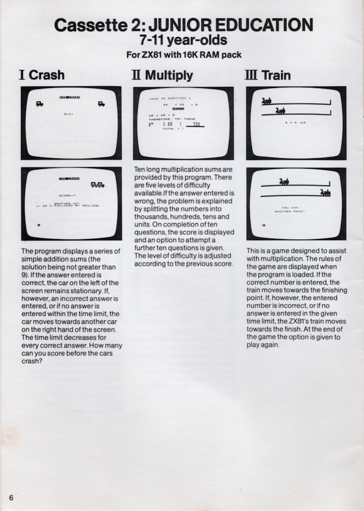 ZX81 Software Catalogue