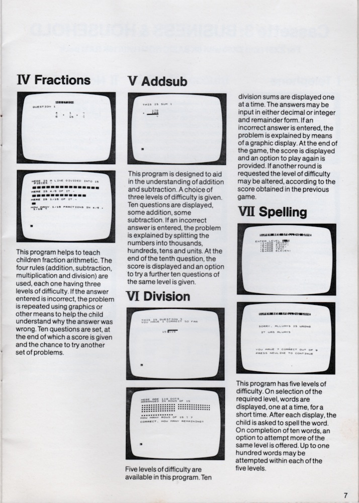 ZX81 Software Catalogue