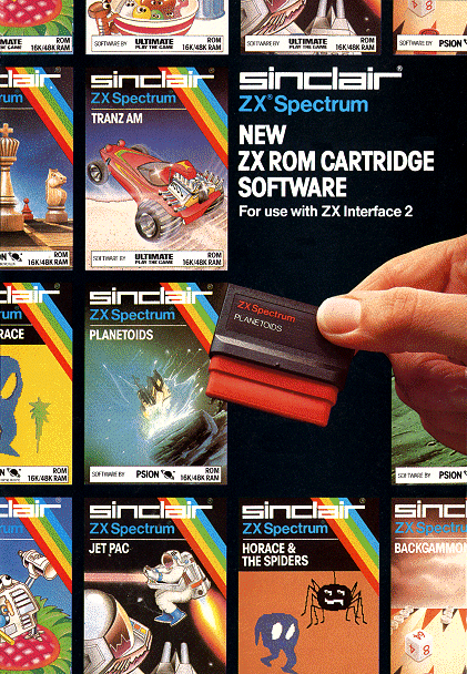 Sinclair ROM Cartridge Software Catalogue