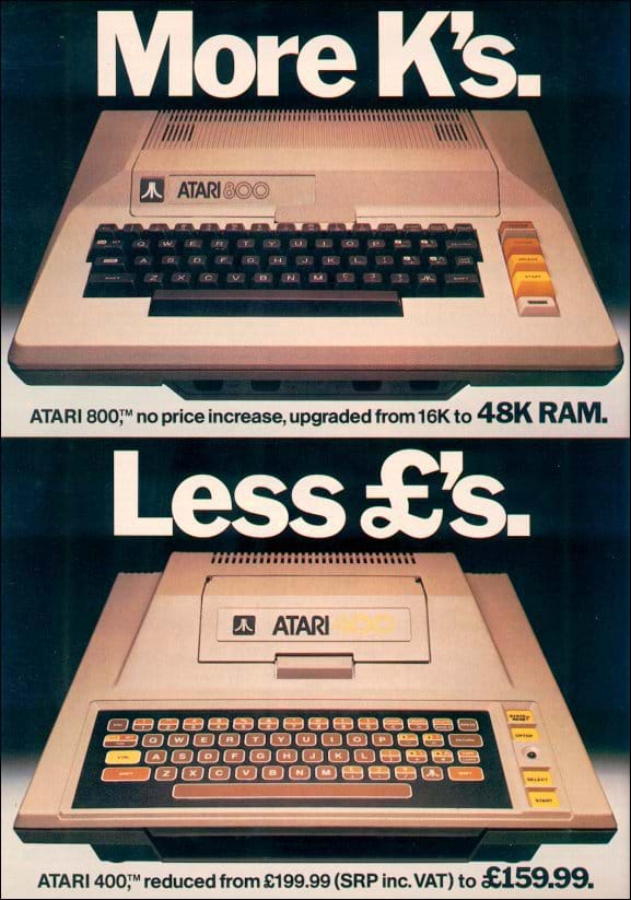 Atari 400 Advert