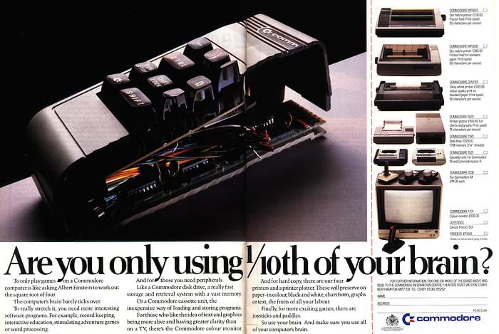 Commodore 64 Advert