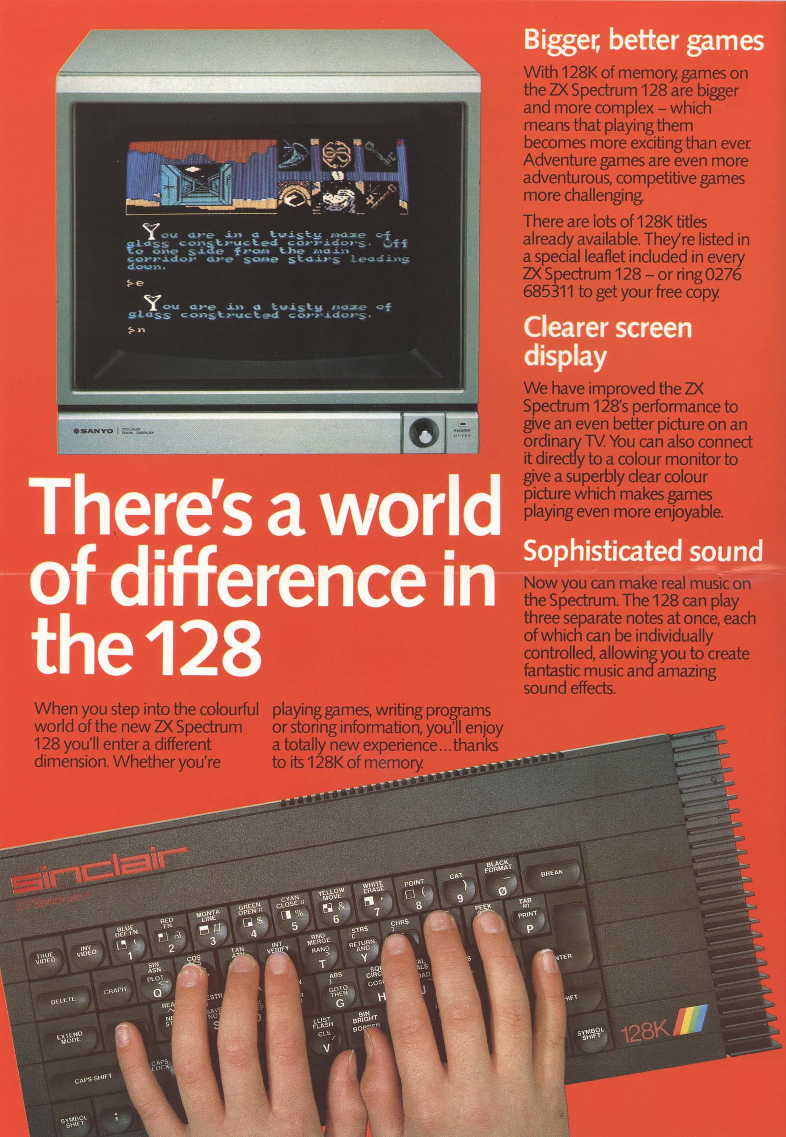 Get your hands on a ZX Spectrum 128K