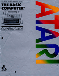 Atari 400 Owners Guide