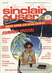 Sinclair User August 1982