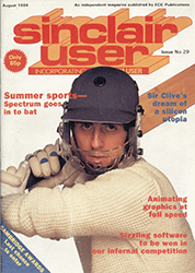 Sinclair User August 1984