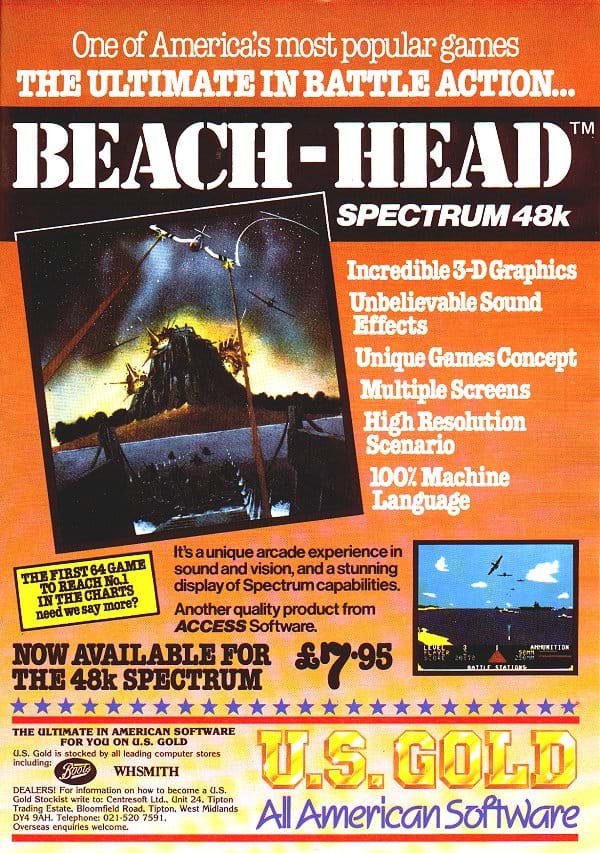 Beach Head Advert