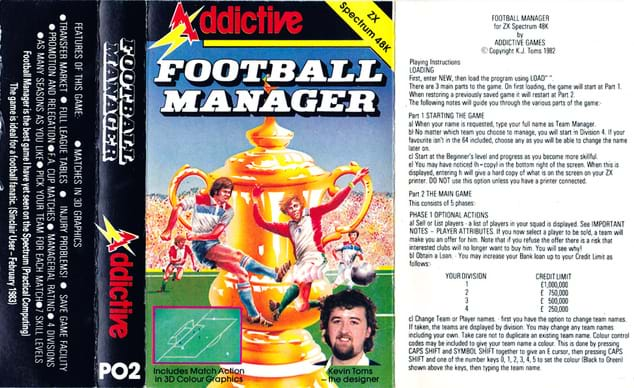 2 - Football Manager (1982)