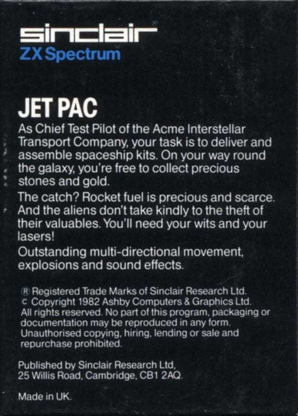 1 - Jet Pac (1983)