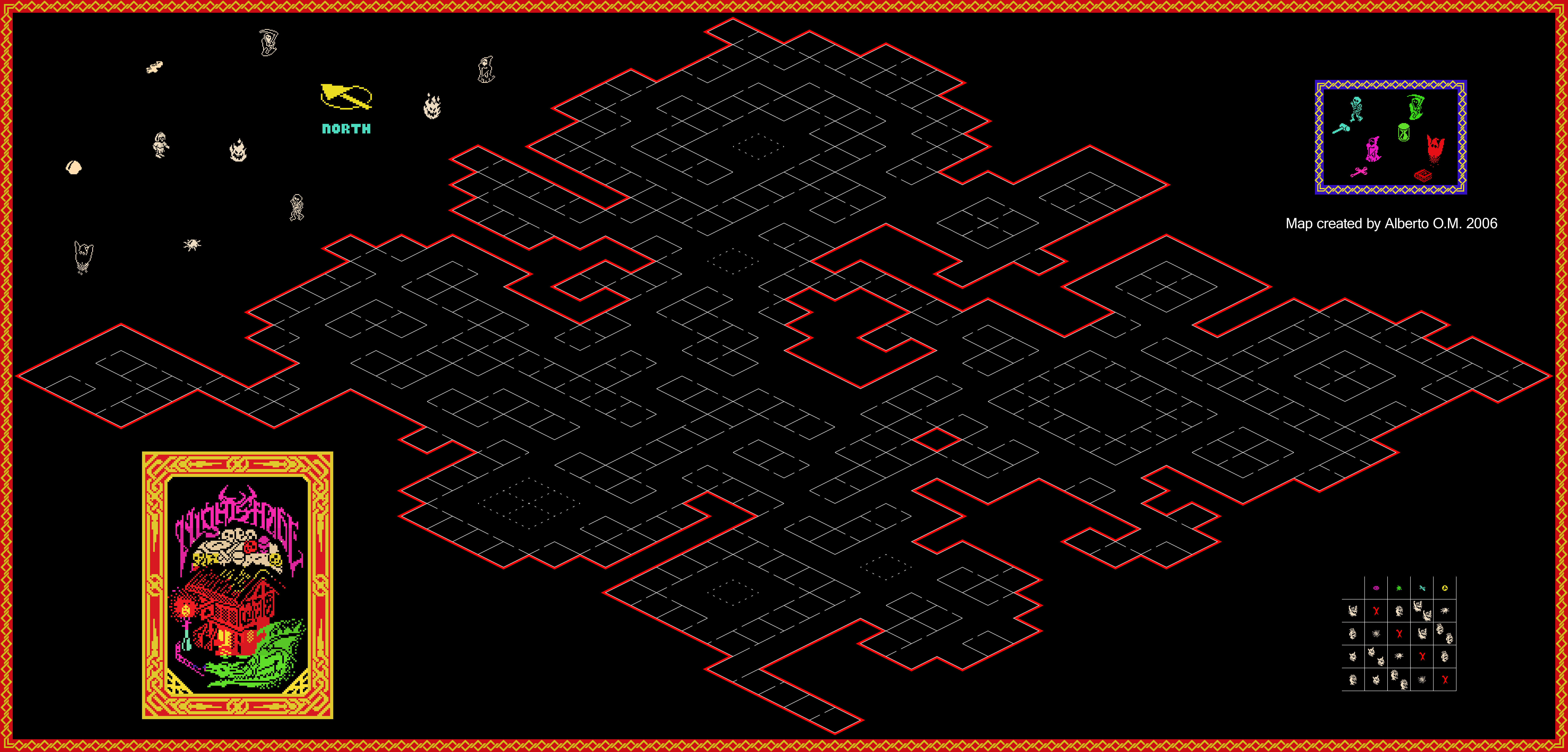 Nightshade Game Map