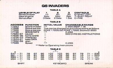 7 - QS Invaders (1981)